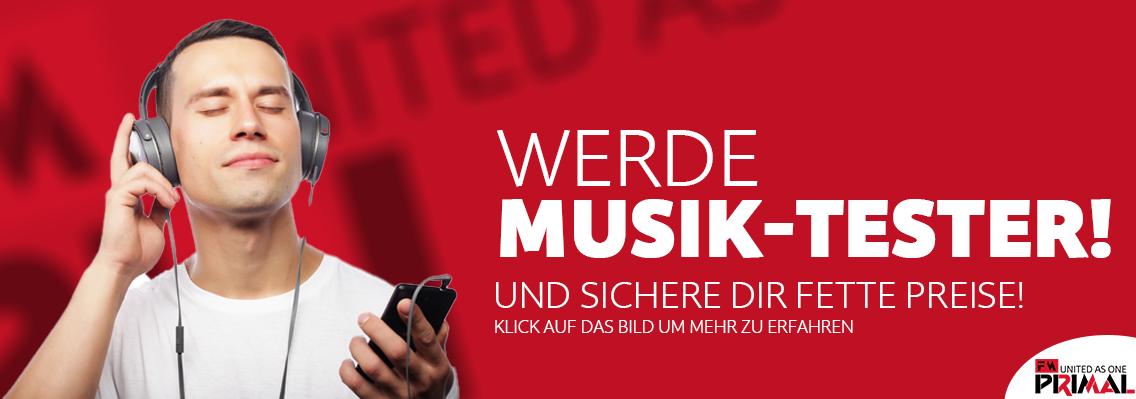 WERDE MUSIKTESTER!